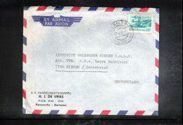 Surinam 1967 Interesting Airmail Letter - Surinam