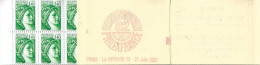 Timbres SABINE- Carnet N° 2154-c1 A  .   Couverture Défectueuse Mauvaise Impression - Autres & Non Classés