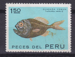 Peru 1972 Mi. 852, 1.50 (S) Fish Fisch Poisson Sägebauchfisch (o) - Peru