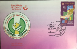 Oman 2002 Special Needs First Day Cover - Oman