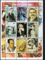 Niger 1998, 20th Century, Disney, Caruso, Golf, Marylin, Monet, Cinema, 9val - Disney