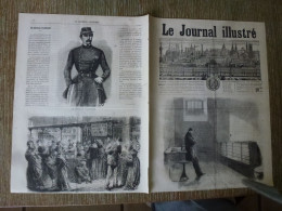 Le Journal Illustré Septembre 1871 Général Faidherbe Boucherie Marché Saint Germain - Magazines - Before 1900