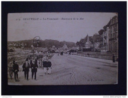 FRANCIA CARTE POSTAL DEAUVILLE ORIGINAL EPOCHE COLLECTION " BON CONDITION SIMILAR RARE.... - Altri & Non Classificati