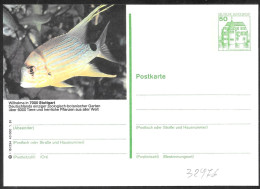 Germania/Germany/Allemagne: Intero, Stationery, Entier, Pesce Tropicale, Tropical Fish, Poisson Tropical - Poissons