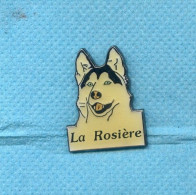 Rare Pins Chien Husky La Rosiere K460 - Animaux