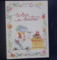 482 . PARIS . LE BAR A HUITRES . DEUX ADRESSES . MONTPARNASSE . BASTILLE . - Cafés, Hôtels, Restaurants