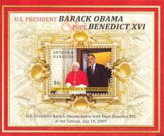 ANTIGUA & BARBUDA Block 659,unused - Popes