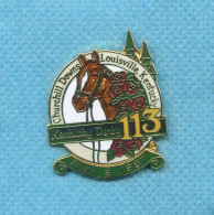 Rare Pins Cheval Course Hippique Kentucky Derby 1987 Egf K466 - Animales