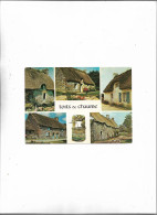 Carte Postale Années 70 La Bretagne Pittoresque (29) Chaumières - Autres & Non Classés