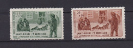 SAINT PIERRE ET MIQUELON 1942 PA N°1/2 NEUF** PROTECTION DE L'ENFANCE INDIGENE - Unused Stamps