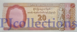 MYANMAR 20 DOLLARS 1997 PICK FX4 UNC - Myanmar