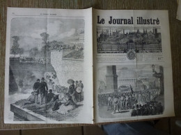 Le Journal Illustré Septembre 1870 Francs Tireurs Gouvernement Défense Nationale Porte Maillot Guerre Défenses - Revues Anciennes - Avant 1900