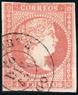 Lugo - Edi O 48 - 4 C.- - Mat Fech. Tp. II "Monforte" - Used Stamps