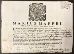 Marius Maffei Literas Inspecturis Mf.016.bis.2 - Décrets & Lois