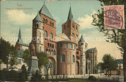 71603868 Trier Dom Und Liebfrauenkirche Stempel Auf AK Trier - Trier