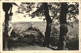 71603861 Kochem Kreuz Blick Zur Burg Kochem - Cochem