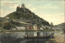71603852 Cochem Mosel Uferpartie An Der Mosel Boot Burg Cochem - Cochem