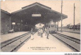 CAR-ABDP5-37-0489 - SAINT-PIERRE-DES-CORPS - LA GARE - TRAIN - Other & Unclassified