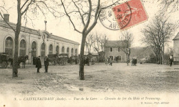 11 - Castelnaudary - Vue De La Gare - Chemin De Fer Du Midi Et Tramway - Castelnaudary