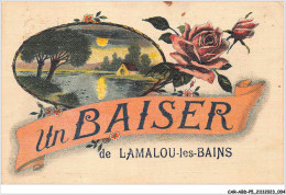 CAR-ABDP5-34-0467 - LAMALOU-LES-BAINS - UN BAISER - Lamalou Les Bains