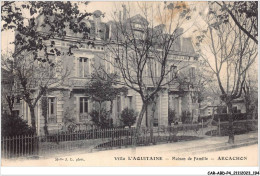 CAR-ABDP4-33-0445 - ARCACHON - VILLA L'AQUITAINE - MAISON DE FAMILLE - Arcachon