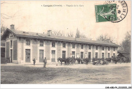 CAR-ABDP4-33-0444 - LANGON - FACADE DE LA GARE - Langon
