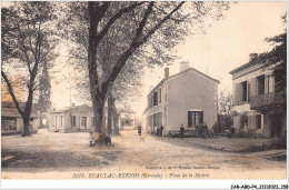 CAR-ABDP4-33-0427 - BEAULAC-BERNOS - PLACE DE LA MAIRIE - Autres & Non Classés