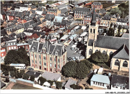 CAR-ABDP3-27-0343 - BOURG-ACHARD - VUE PANORAMIQUE AERIENNE - PLACE DE LA MAIRIE - Sonstige & Ohne Zuordnung