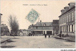 CAR-ABDP3-27-0337 - TOURNEY - CARREFOUR A LA PLACE DE L'EGLISE - Autres & Non Classés