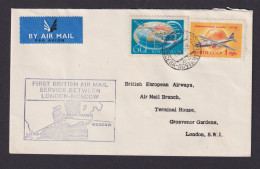 Flugpost Brief Air Mail Sowjetunion British Airways London Moskau 15.5.1959 - Brieven En Documenten
