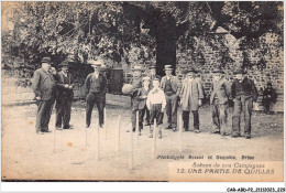 CAR-ABDP2-19-0224 - SCENES DE NOS CAMPAGNES - UNE PARTIE DE QUILLES - BRIVE - Brive La Gaillarde