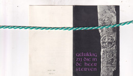 Alfons Louis Van Pottelberg-Raes, Waasmunster 1880, Sint-Niklaas 1969 - Obituary Notices