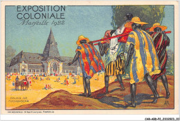 CAR-ABDP2-13-0165 - EXPOSITION COLONIALE - MARSEILLE 1922 - PALAIS DE MADAGASCARE - PUBLICITE - Expositions Coloniales 1906 - 1922