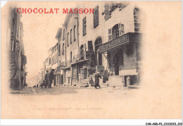 CAR-ABDP2-11-0116 - MONTFERRAND - RUE DE LA FONTAINE - CHOCOLAT MASSON - VENDUE EN L'ETAT - PUB - Altri & Non Classificati