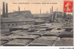 CAR-ABDP1-03-0075 - MUTLUCON - LA VERREIE - DEPOT DES BOUTEILLES - Montlucon