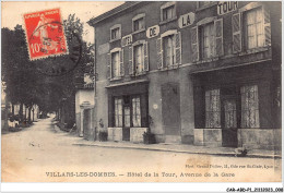 CAR-ABDP1-01-0005 - VILLARS-LES-DOMBES - HOTEL DE LA TOUR - AVRNUE DE LA GARE - Villars-les-Dombes