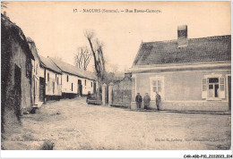 CAR-ABDP10-80-0985 - NAOURS - RUE BASSE-CARNOYE - Naours