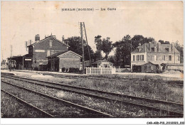 CAR-ABDP10-80-0983 - NESLE - LA GARE - Nesle