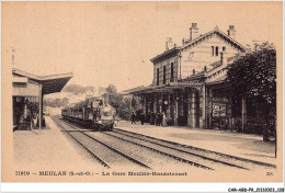 CAR-ABDP9-78-0959 - MEULAN - LA GARE MEULAN-HARDRICOURT - Meulan