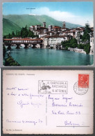 BASSANO DEL GRAPPA - 1957 -  NITIDO TIMBRO A TARGHETTA - IL CARNEVALE BASSANESE VI ATTENDE - 1946-60: Storia Postale