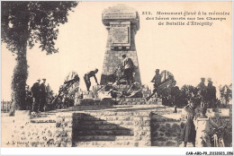 CAR-ABDP9-77-0923 - MONUMENT ELEVE A LA MEMOIRE DES HEROS MORTS SUR LE CHAMPS DE BATAILLE D'ETREPILLY - Moret Sur Loing