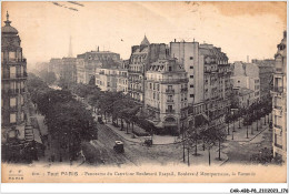 CAR-ABDP8-75-0885 - TOUT PARIS - PANORAMA DU CARREFOUR BOULEVARD RASPAIL  - Multi-vues, Vues Panoramiques