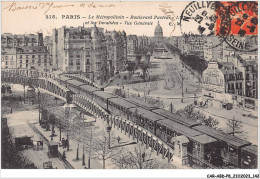 CAR-ABDP8-75-0868 - PARIS - LE METROPOLITAIN - BOULEVARD PASTEUR ET LES INVALIDES - VUE GENERALE - Autres Monuments, édifices