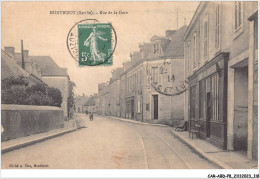 CAR-ABDP8-72-0856 - MONTBIZOT - RUE DE LA GARE - Andere & Zonder Classificatie