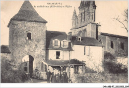 CAR-ABDP7-65-0775 - GALAN - LA VIEILLE PRISON ET L'EGLISE - Galan