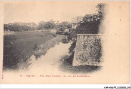 CAR-ABDP7-64-0744 - BAYONNE - AUX ALLEES PAULMY - UN COIN DES FORTIFICATIONS - Bayonne