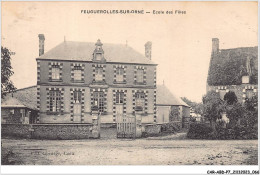 CAR-ABDP7-61-0706 - FEUGUEROLLES-SUR-ORME - ECOLE DES FILLES - Autres & Non Classés