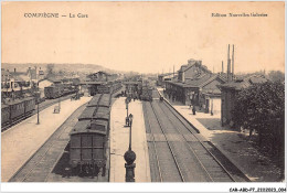 CAR-ABDP7-60-0675 - COMPIEGNE - LA GARE - TRAIN - Compiegne