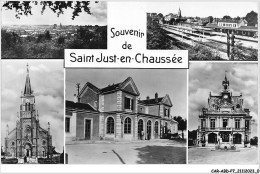 CAR-ABDP7-60-0673 - SOUVENIR DE SAINT JUSTE-EN-CHAUSSEE - VUE GENERALE - Saint Just En Chaussee