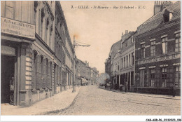 CAR-ABDP6-59-0671 - LILLE - ST-MAURICE - RUE ST-BABRIEL - Lille